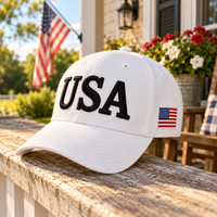 USA 250th Anniversary Cap – White lifestyle
