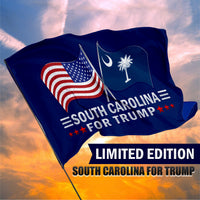 South Carolina 3 x 5 Flag – Dual Flags