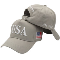USA 250th Anniversary Hat (1776–2026) — Embroidered Semiquincentennial Cap