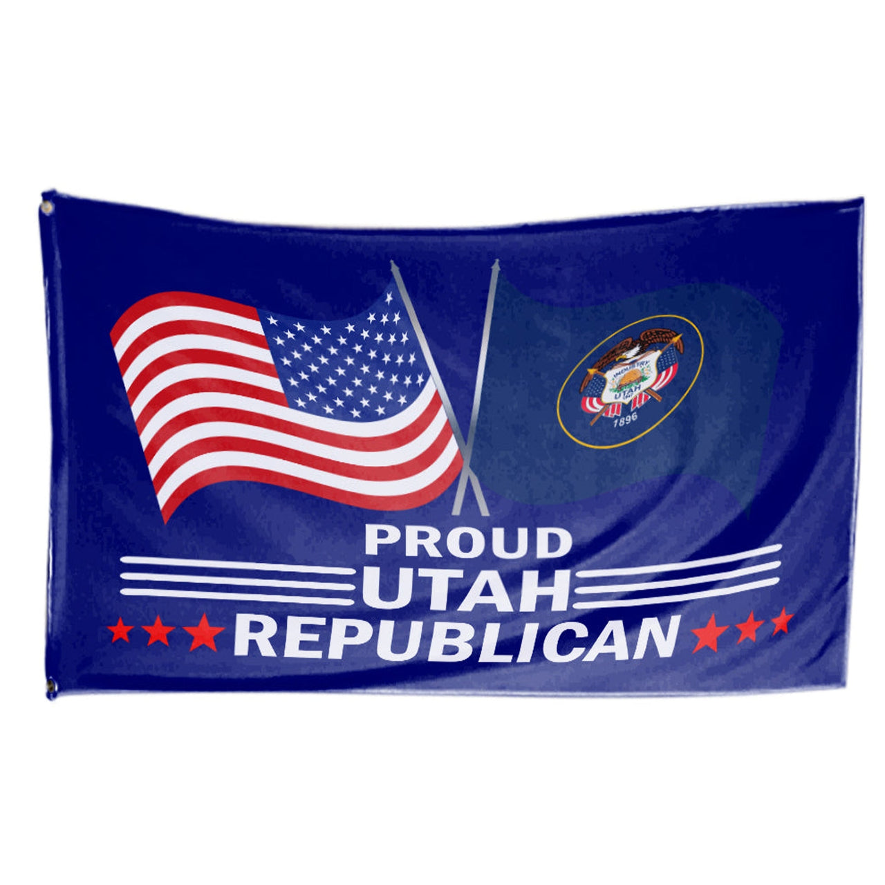 Proud Utah Republican 3x5 ft flag