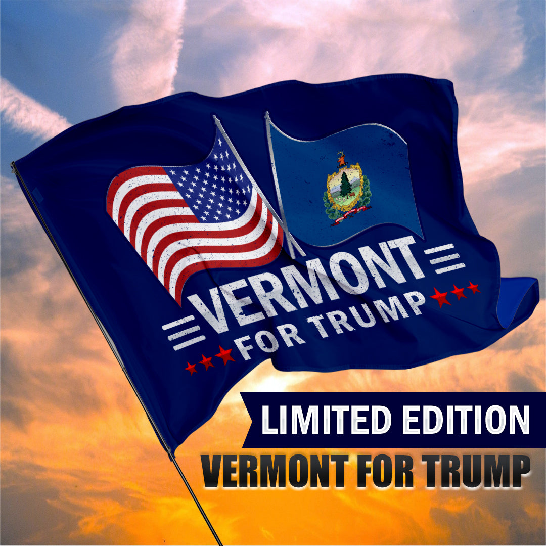 Vermont 3 x 5 Flag – Dual Flags