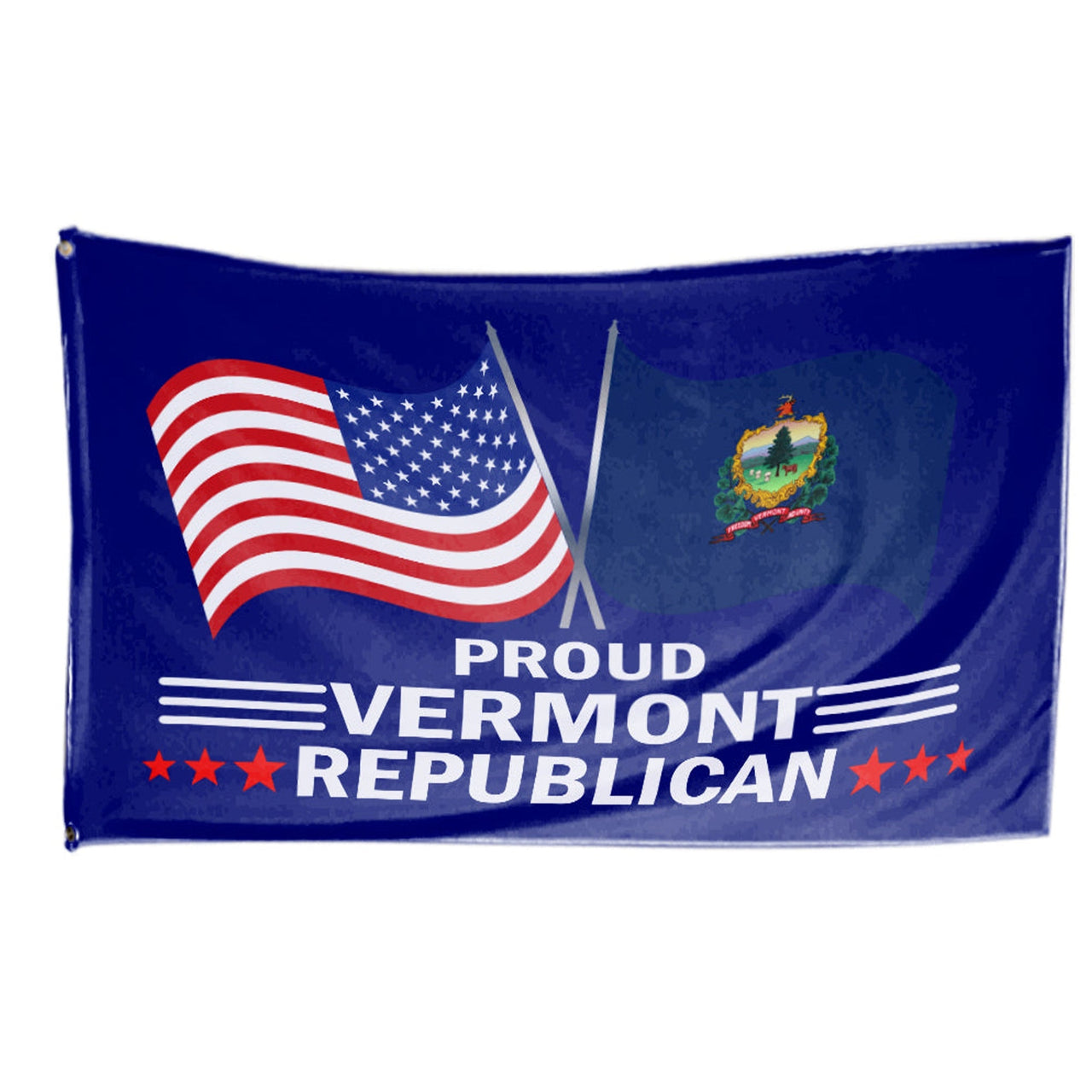 Proud Vermont Republican 3x5 ft flag