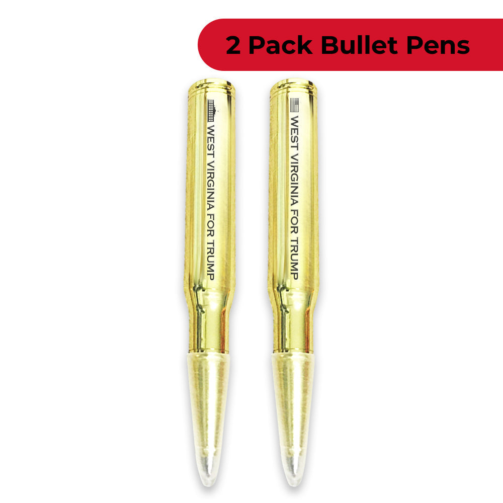 West Virginia Bullet Pen 2 Pack