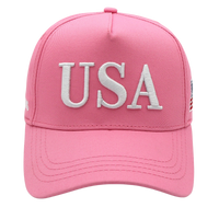 PINK USA 250th Anniversary Hat (1776–2026) — Pink Embroidered Cap