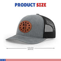 Grey and Black  Legacy 45/47 Hat – Presidential Heritage Edition