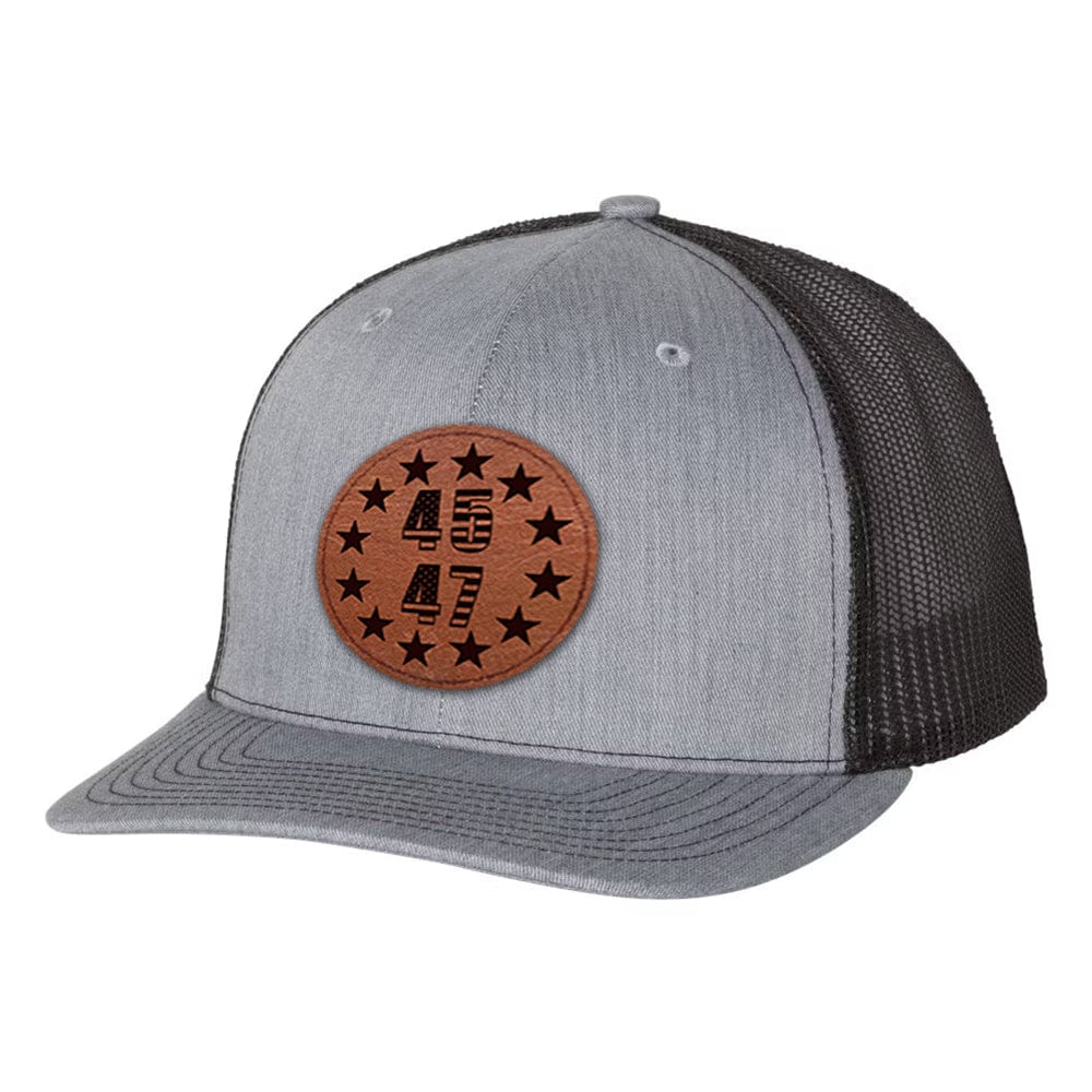 Grey and Black  Legacy 45/47 Hat – Presidential Heritage Edition