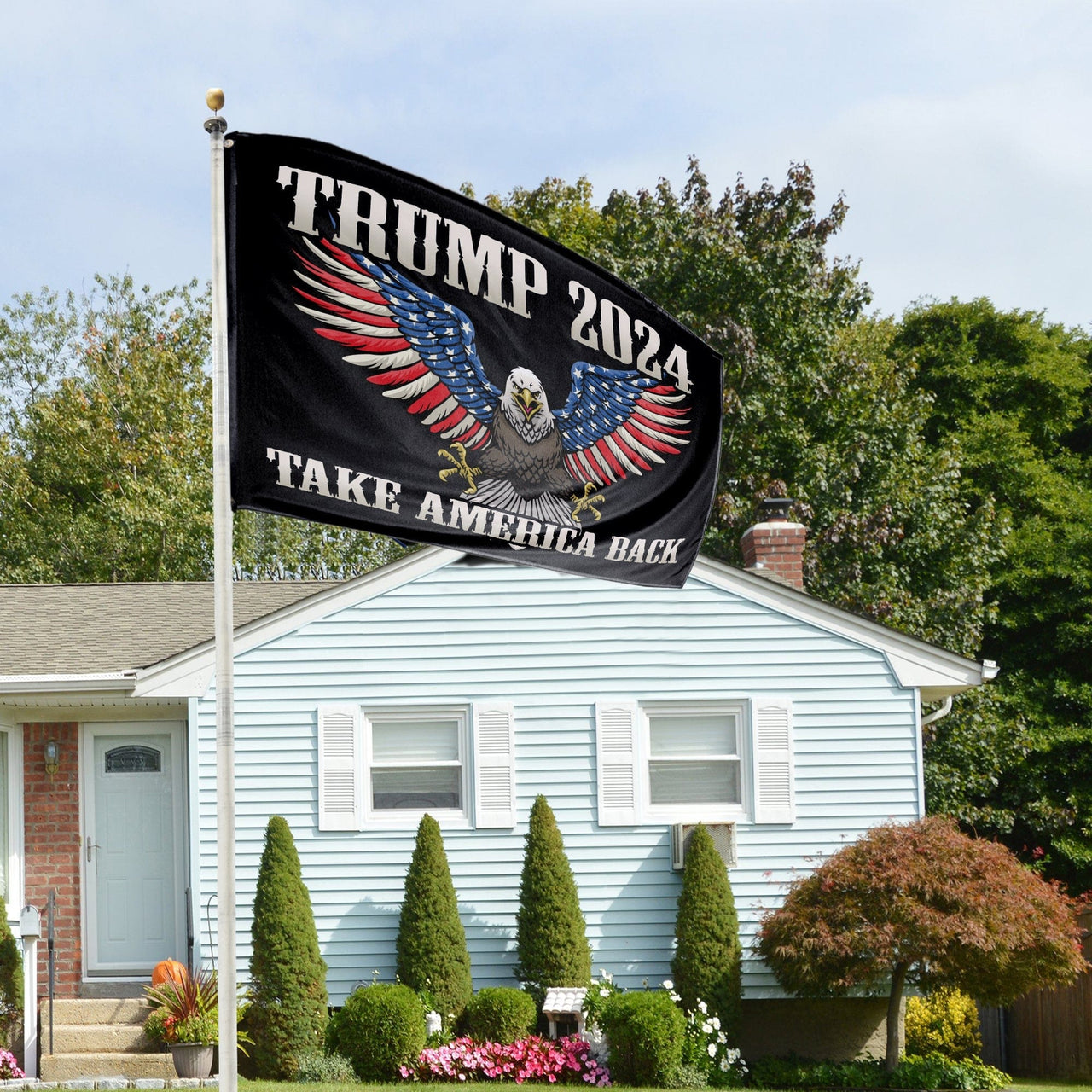 2024 "Take America Back" Black Flag – Extra Large 6x10 ft