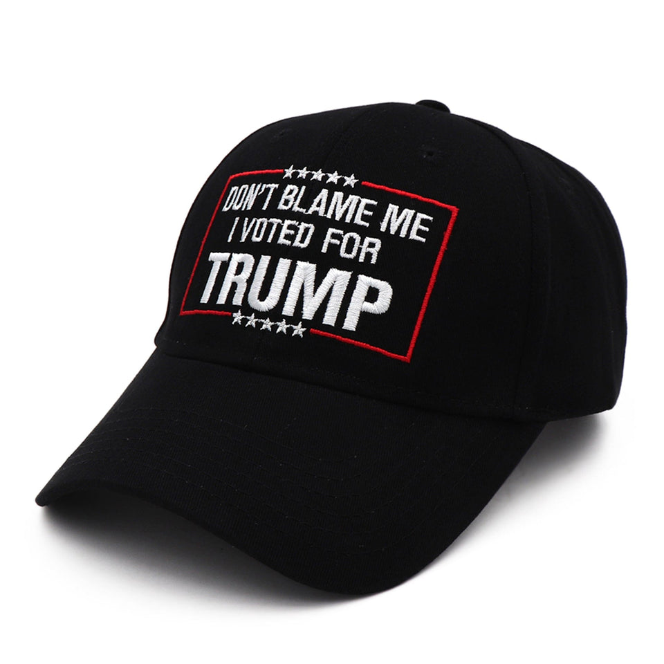 Don’t Blame Me – Black I Voted Baseball Cap