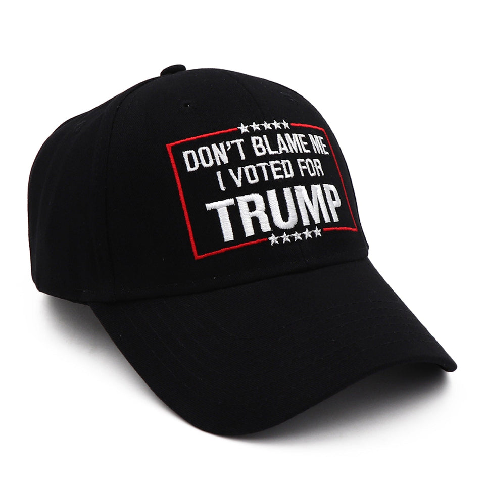 Don’t Blame Me – Black I Voted Baseball Cap
