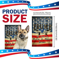 2nd Amendment Yard Flag – Law & Order, Keep & Bear Arms