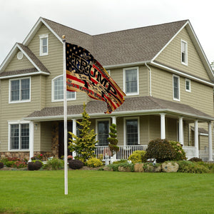 Second Amendment Flag – Law & Order Right to Bear Arms Banner