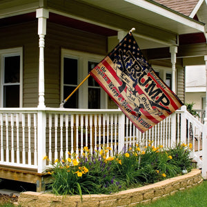 Second Amendment Flag – Law & Order Right to Bear Arms Banner