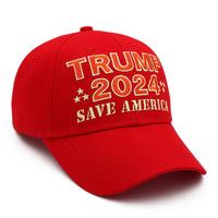 2024 “Save America” Red Embroidered Cap