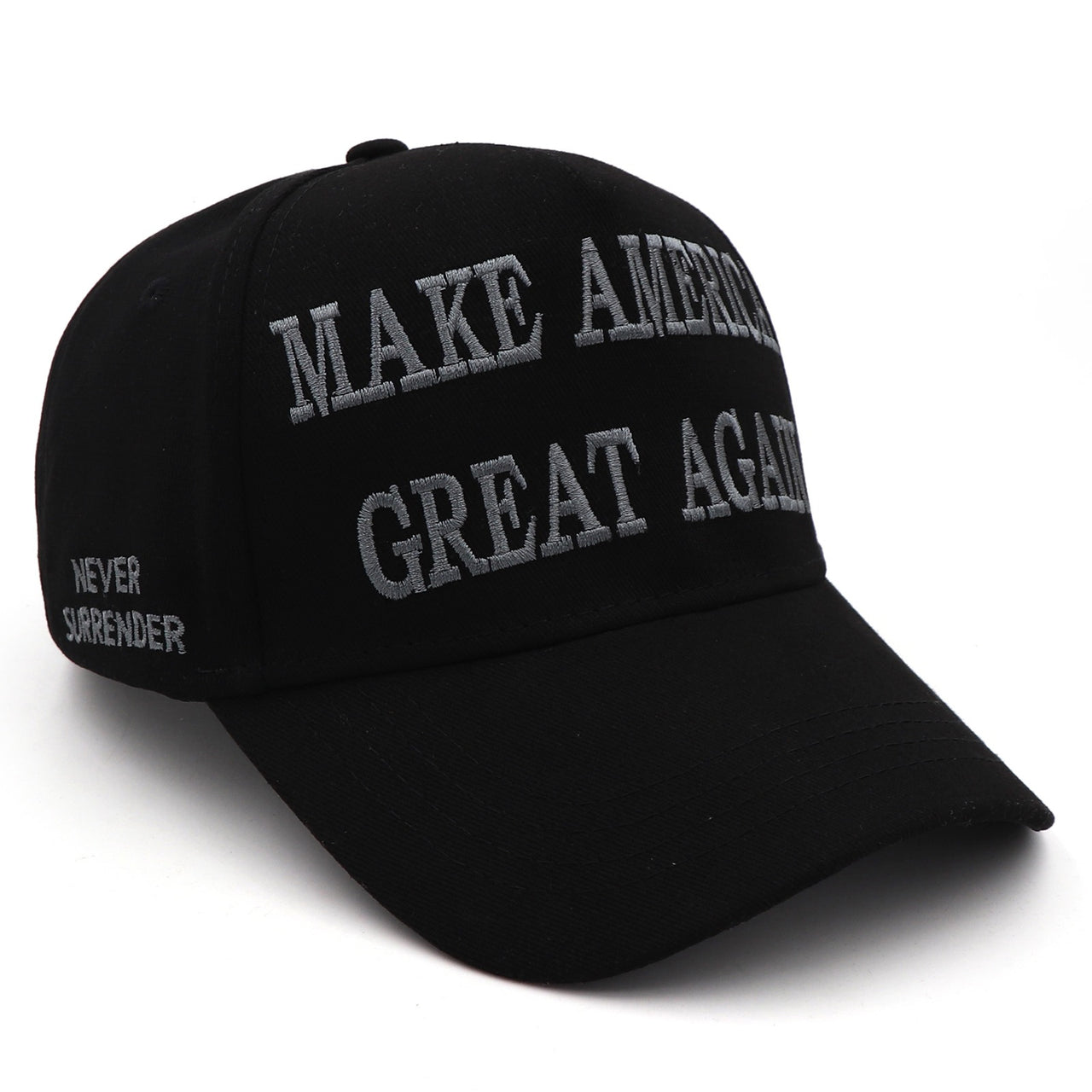 New MAGA 45 47 Black Hat (Silver)