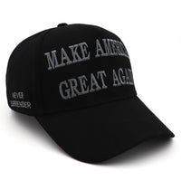 New MAGA 45 47 Black Hat (Silver)