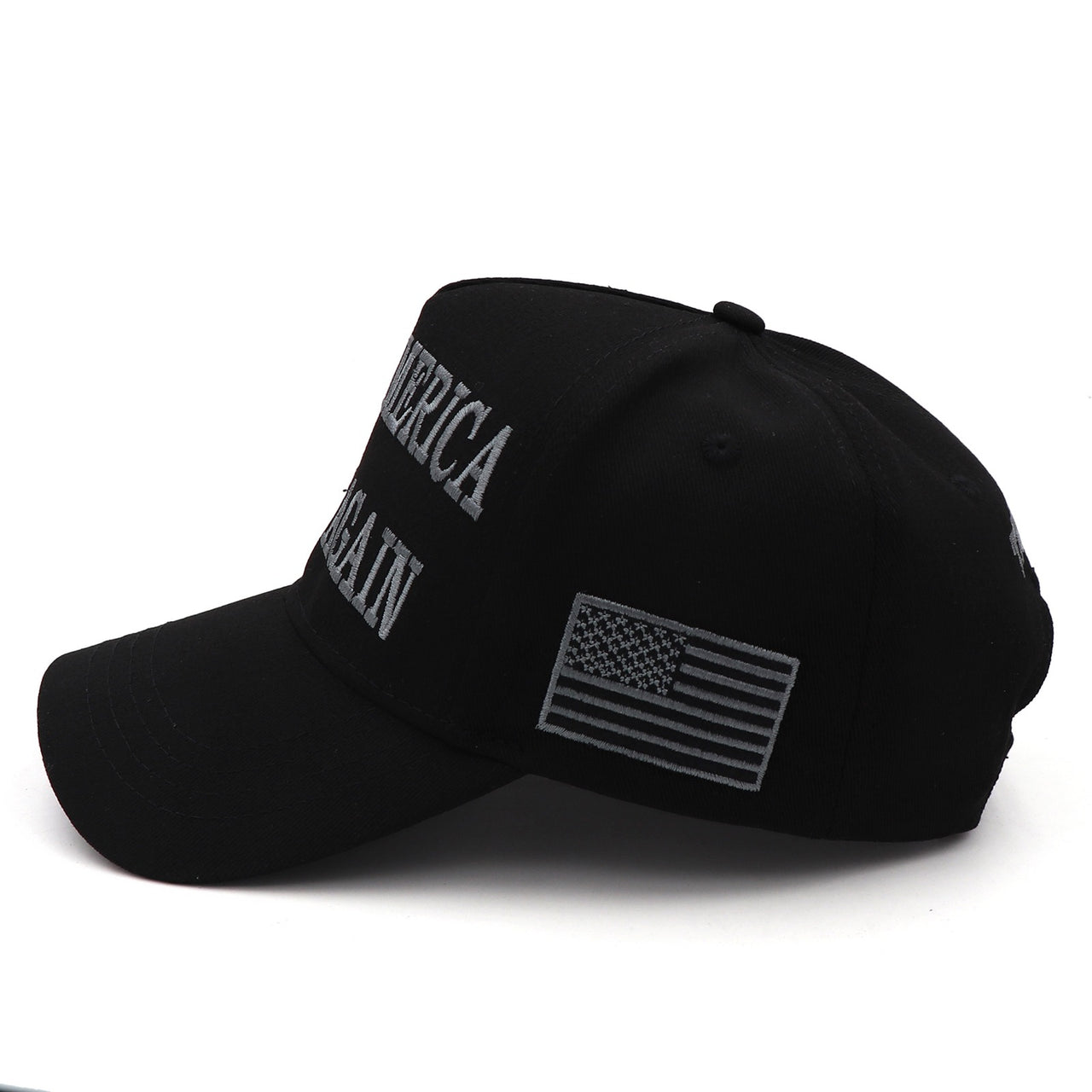 New MAGA 45 47 Black Hat (Silver)