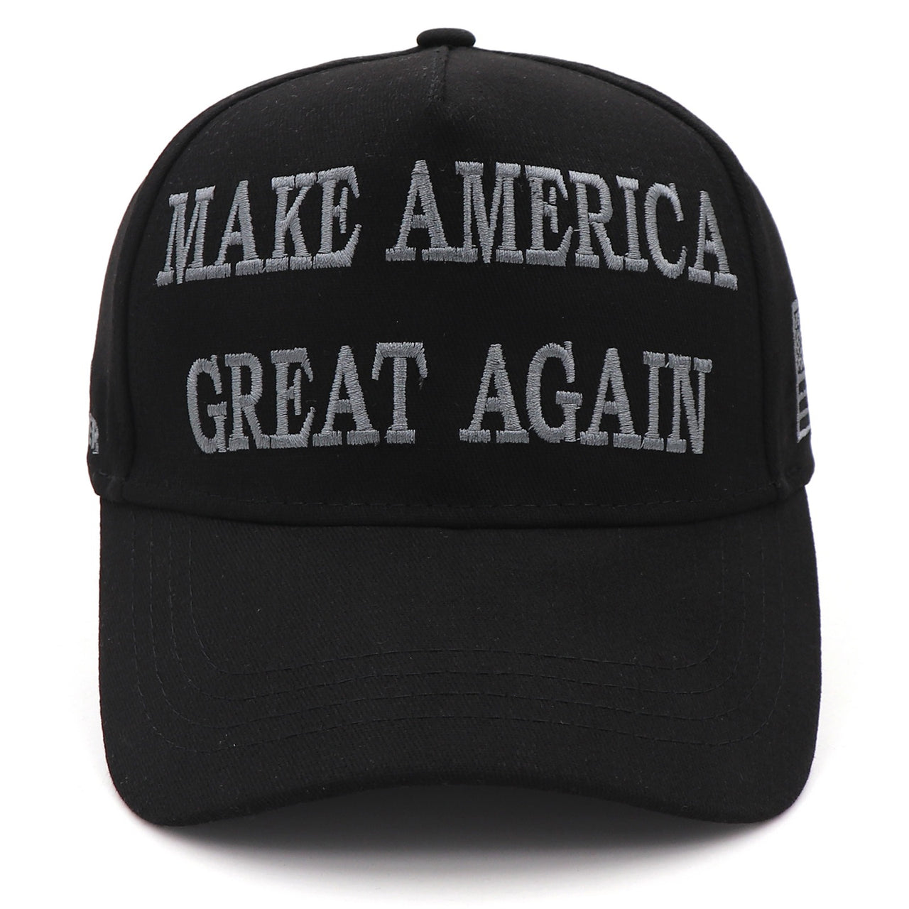New MAGA 45 47 Black Hat (Silver)