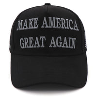 New MAGA 45 47 Black Hat (Silver)