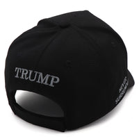 New MAGA 45 47 Black Hat (Silver)