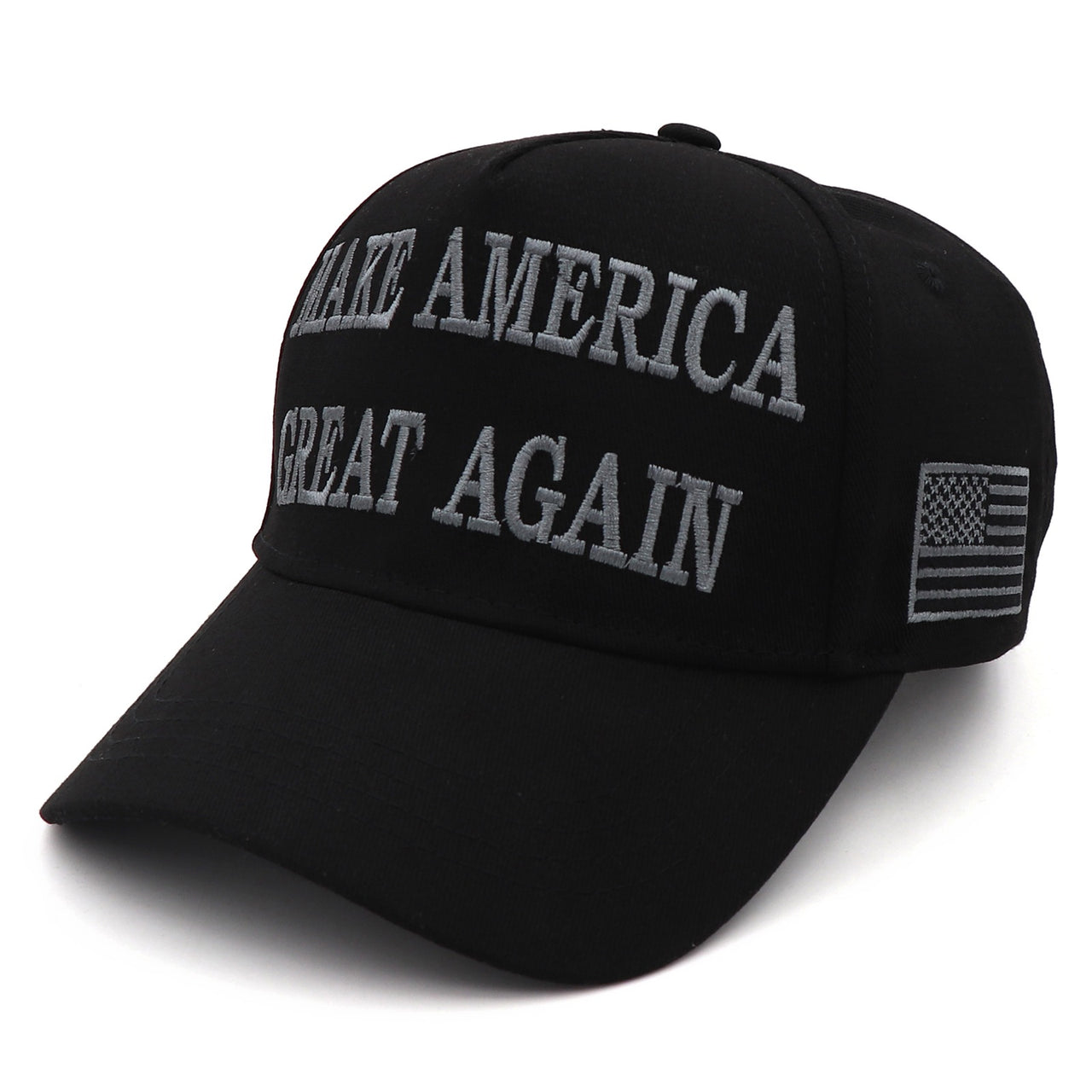 New MAGA 45 47 Black Hat (Silver)
