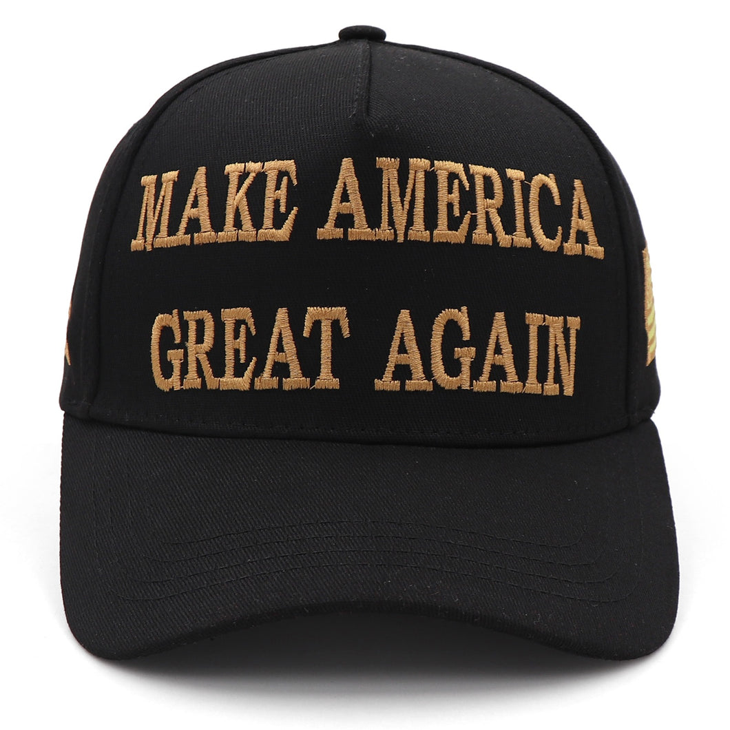 New MAGA 45 47 Black Hat (Gold)