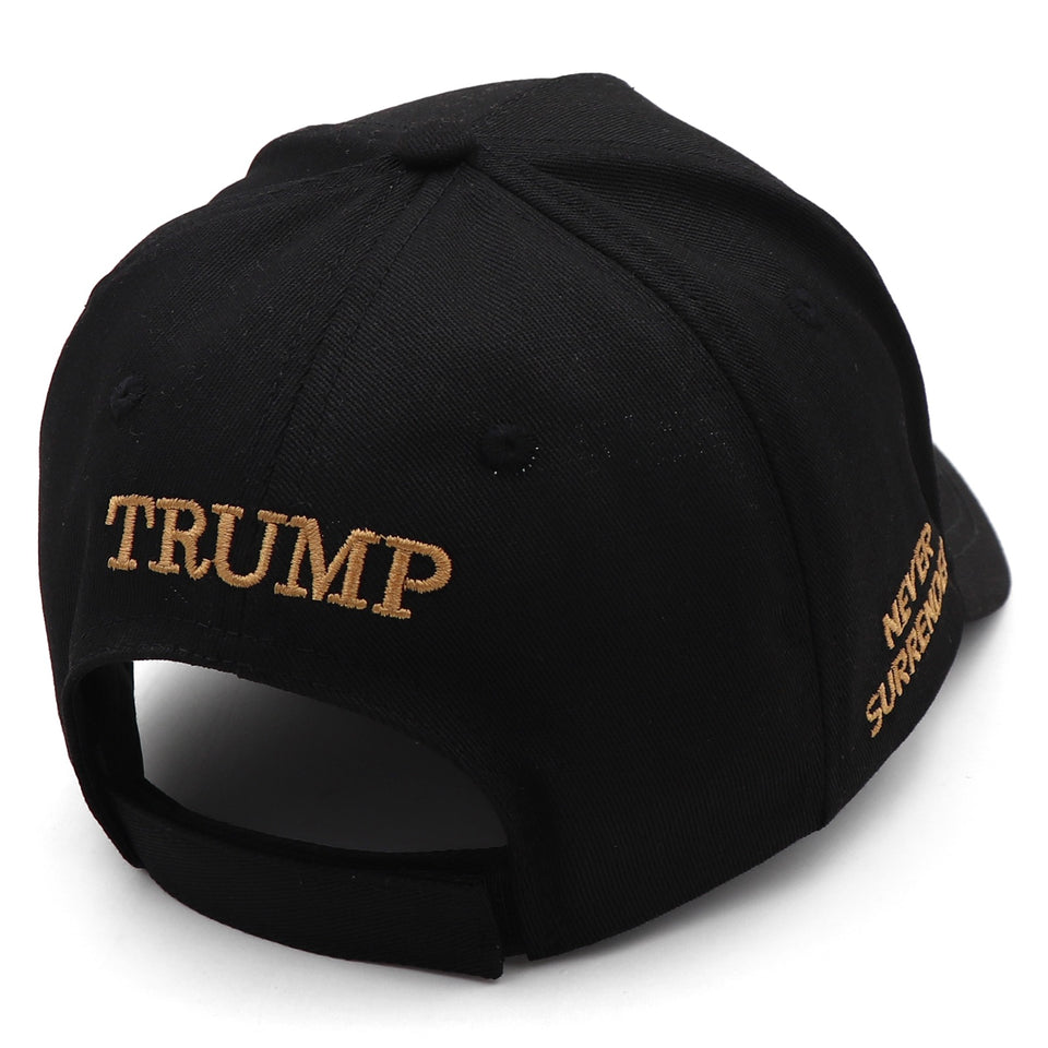 New MAGA 45 47 Black Hat (Gold)