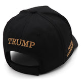 New MAGA 45 47 Black Hat (Gold)