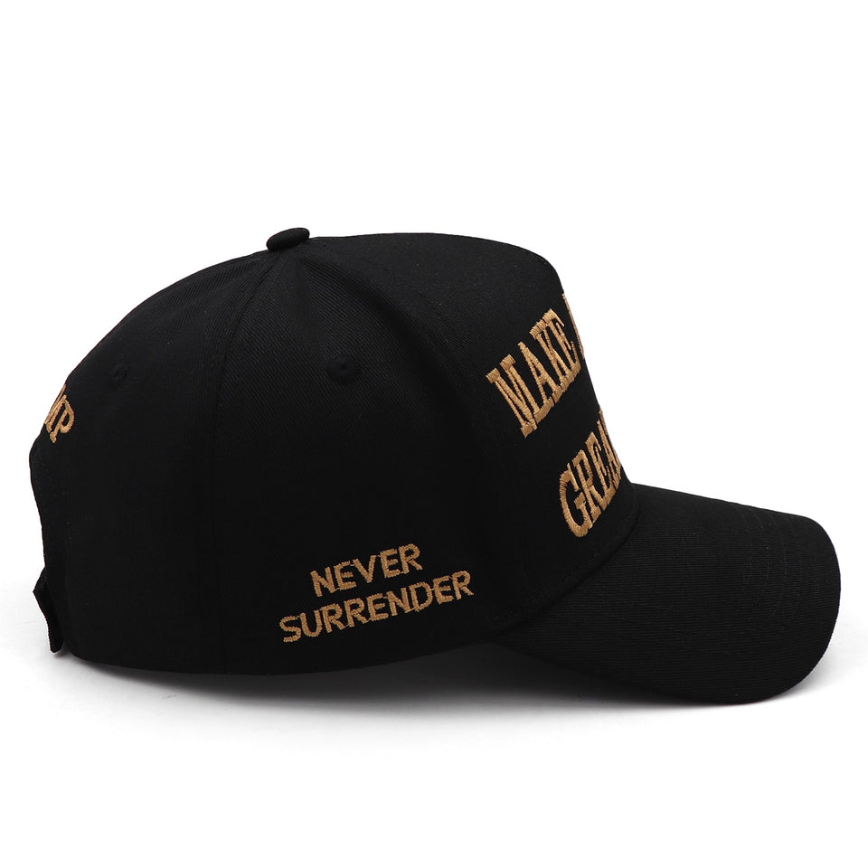 New MAGA 45 47 Black Hat (Gold)