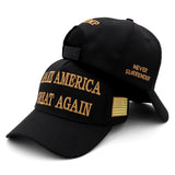New MAGA 45 47 Black Hat (Gold)