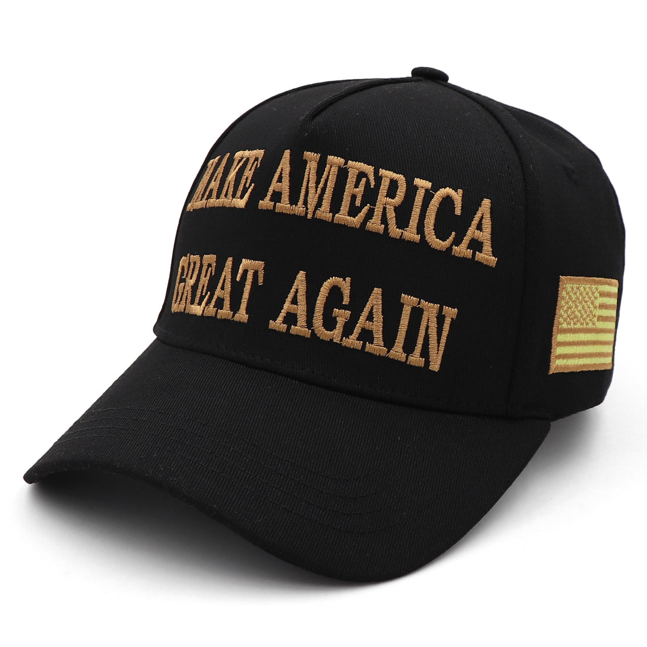 New MAGA 45 47 Black Hat (Gold)
