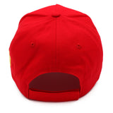 Red Gold 47 Presidential Tribute Hat – Adjustable , Embroidered USA Flag