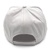 White Gold 47 Presidential Tribute Hat – Adjustable , Embroidered USA Flag