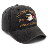 USA 250th Anniversary Eagle Cap (1776–2026) —  Embroidered