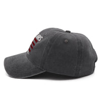 250 Years of Freedom Hat | 1776 - 2026 Patriotic Vintage Baseball Cap with Statue of Liberty Embroidery - Great for Dads and Grads - Charcoal