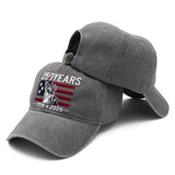 250 Years of Freedom Hat | 1776 - 2026 Patriotic Vintage Baseball Cap with Statue of Liberty Embroidery - Great for Dads and Grads - Charcoal