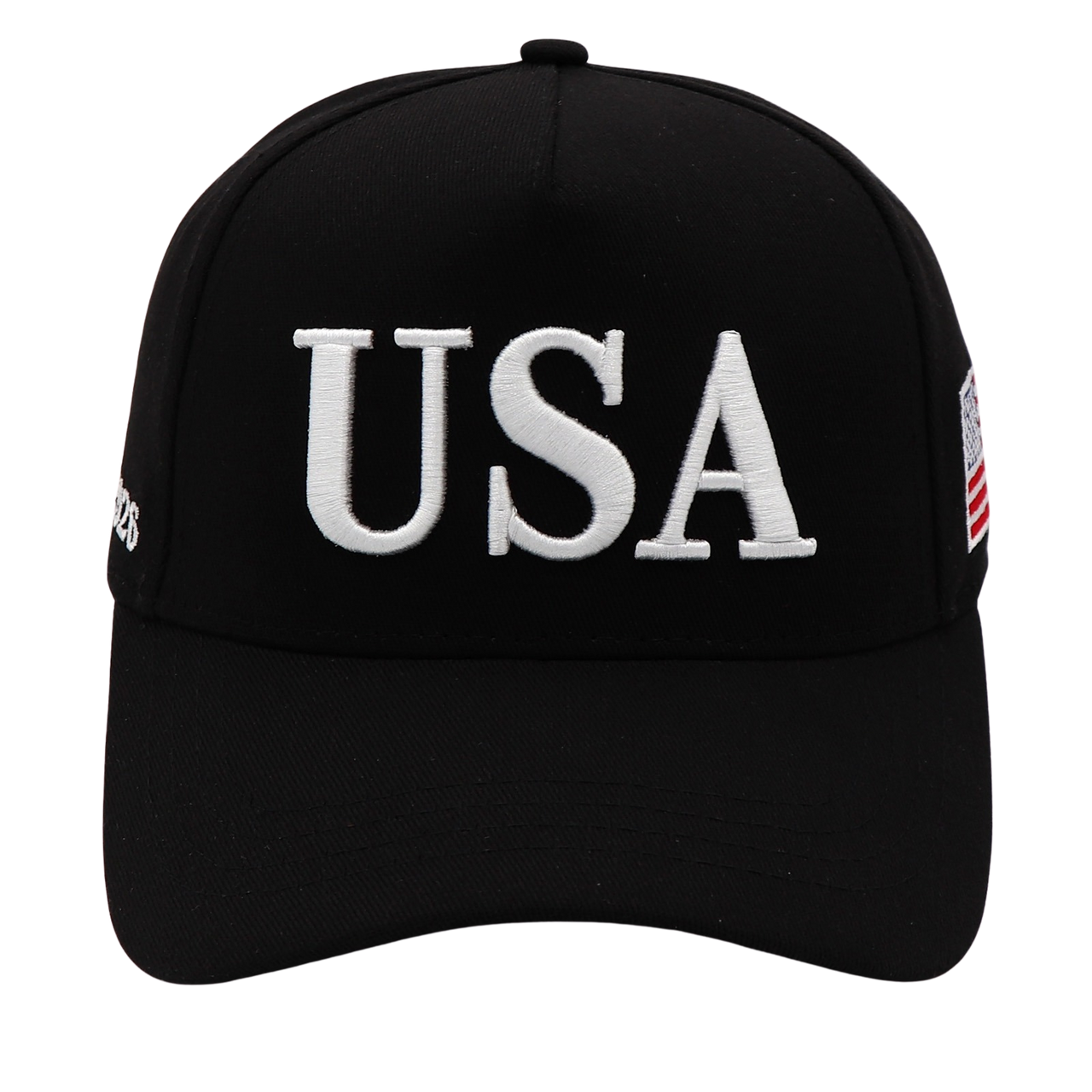 BLACK USA 250th Anniversary Hat (1776–2026) — Black Embroidered Cap