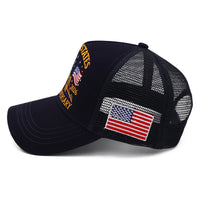 United States 250th Anniversary Trucker Hat | America 1776–2026 Patriotic Embroidered Mesh Cap
