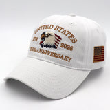 Exclusive USA 250th Anniversary Eagle Cap (1776–2026) —  Embroidered