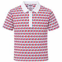 45/47 Presidential Polo Shirt in white – front view