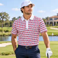 45/47 Presidential Polo Shirt in white – worn on the golf course