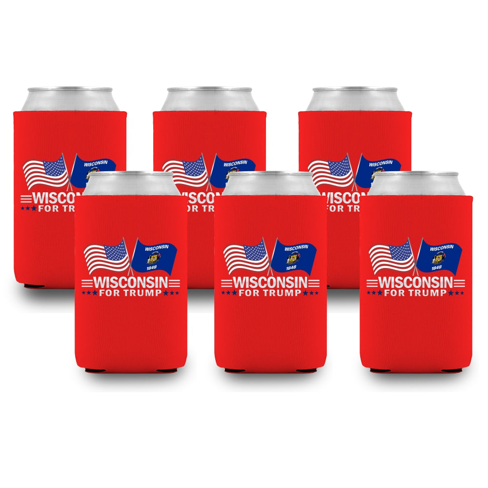 Wisconsin Can Cooler 6 Pack