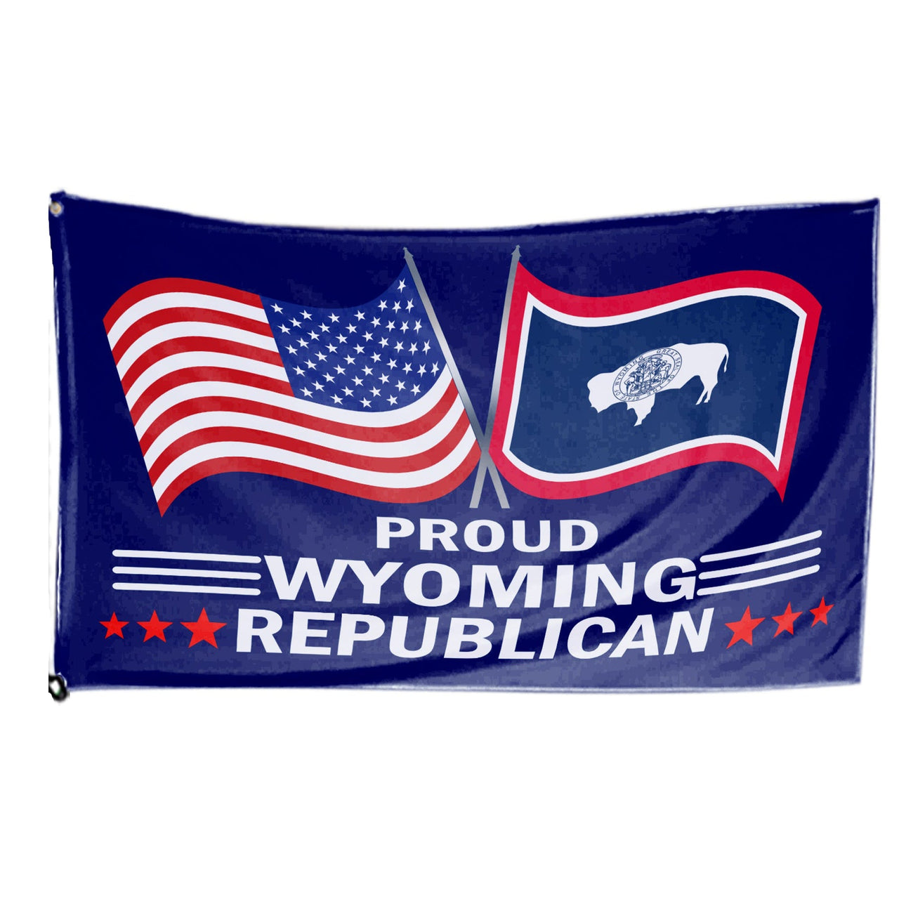 Proud Wyoming Republican 3x5 ft flag
