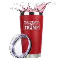 West Virginia Red Tumbler 20oz