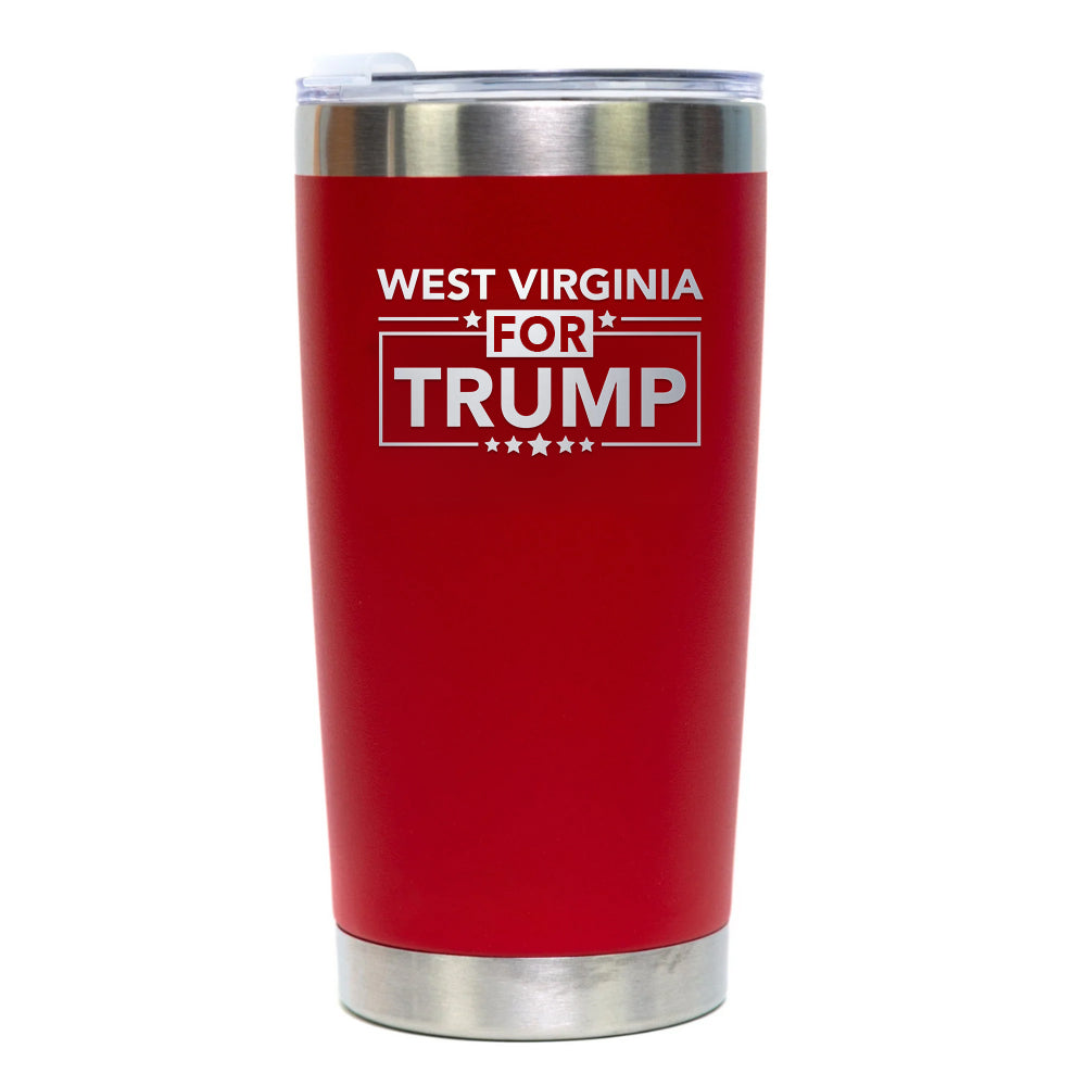 West Virginia Red Tumbler 20oz