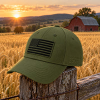America 250th Anniversary Flag Cap - Army Green - lifestyle