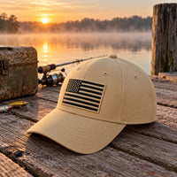 America 250th Anniversary Flag Cap - Desert Sand - lifestyle
