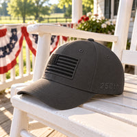 America 250th Anniversary Flag Cap - Gray - lifestyle