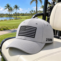 America 250th Anniversary Flag Cap - Light Gray - lifestyle