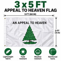 Appeal to Heaven Pine Tree Flag 3x5 features and size details