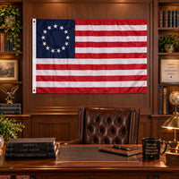 Betsy Ross Flag 3x5 displayed outdoors